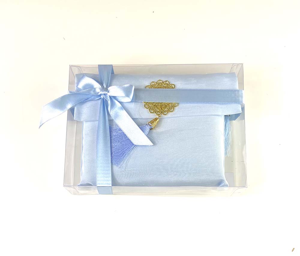 Arabian Gift Set of Prayer Mat / Prayer Rug /  with Tasbeeh / Misbaha / Prayer 99 Beads