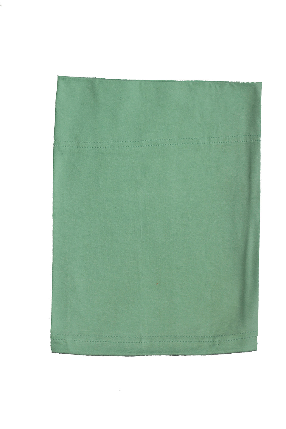 Light green cotton tube hijab cap