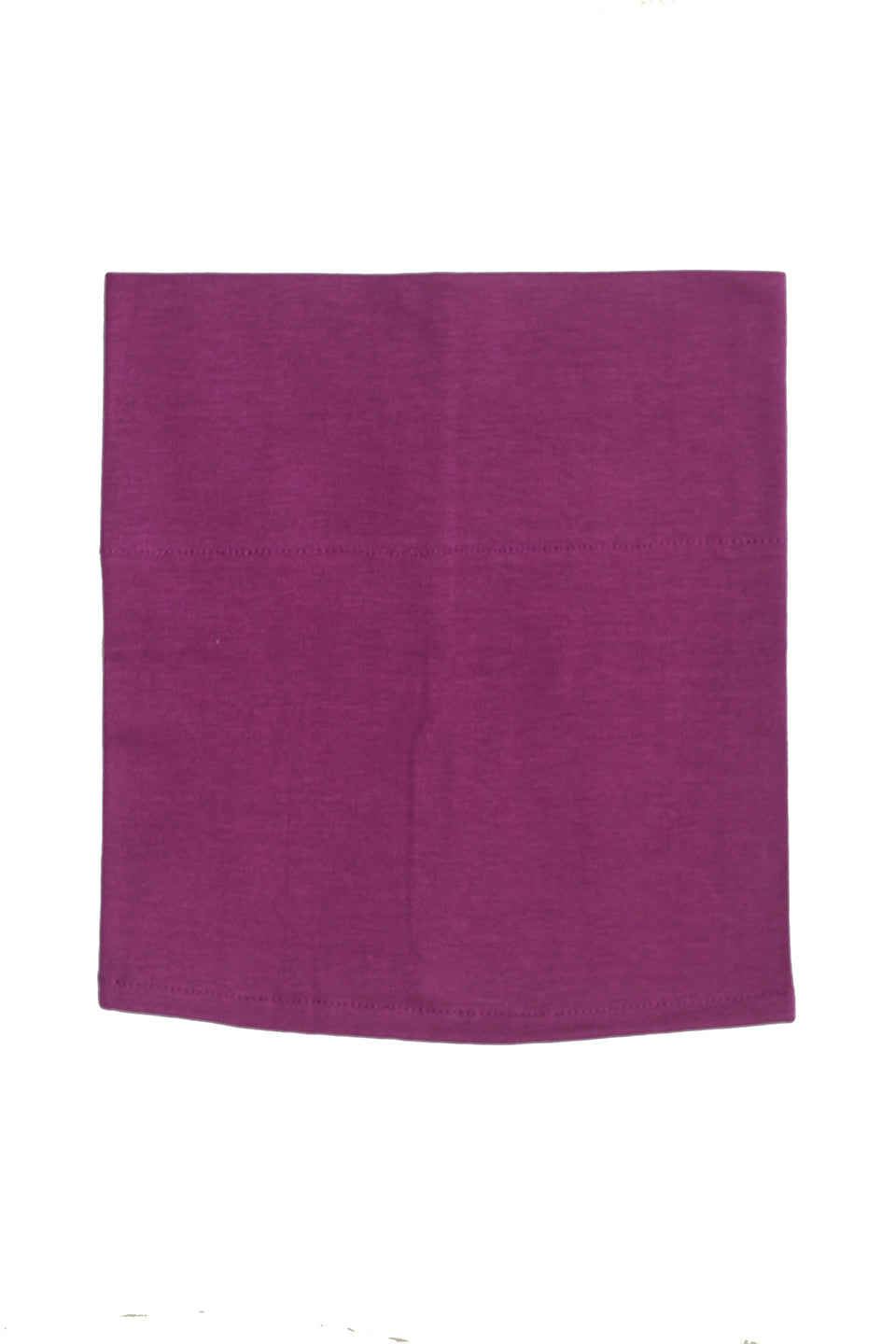 Dark pink cotton tube hijab cap