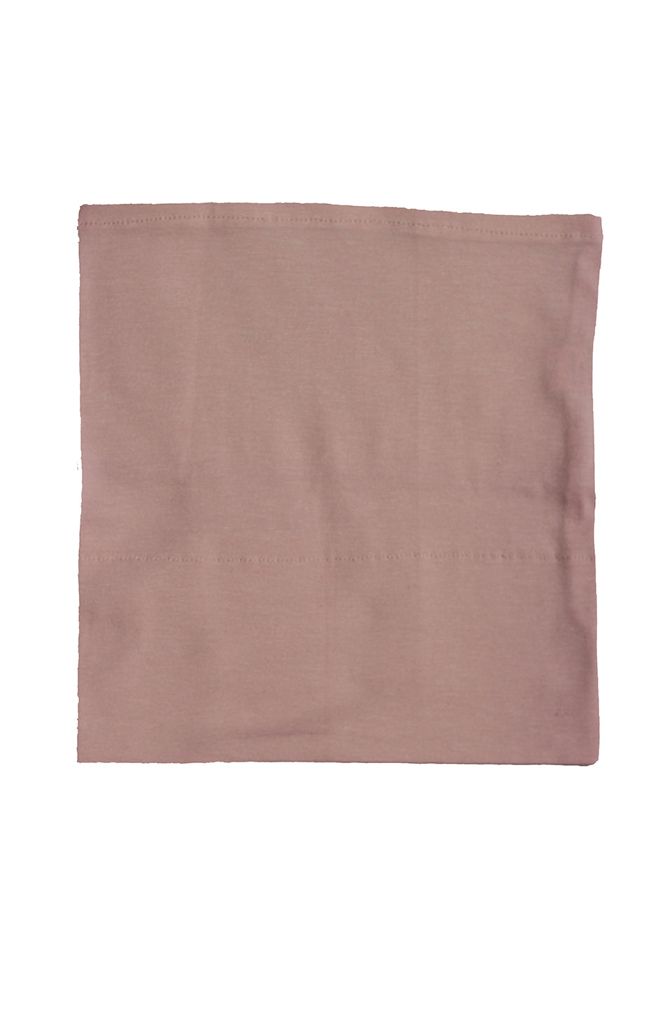 Light pink cotton tube hijab cap