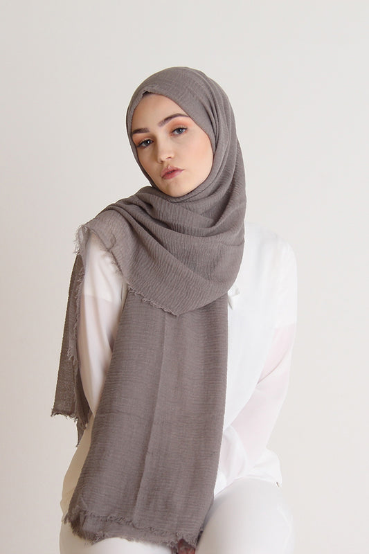 Stone Crinkle Hijab
