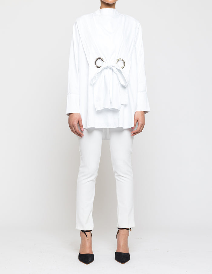 White Long Sleeved T-shirt