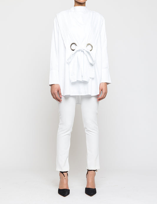 White Long Sleeved T-shirt