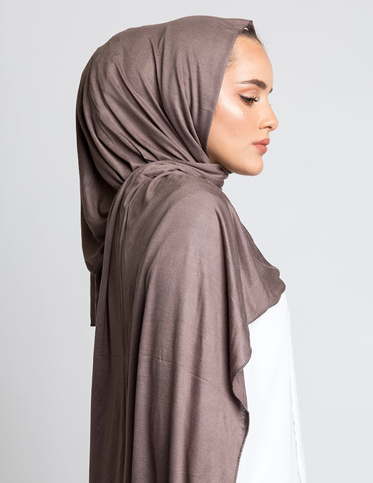 Hot Choco Jersey Hijab