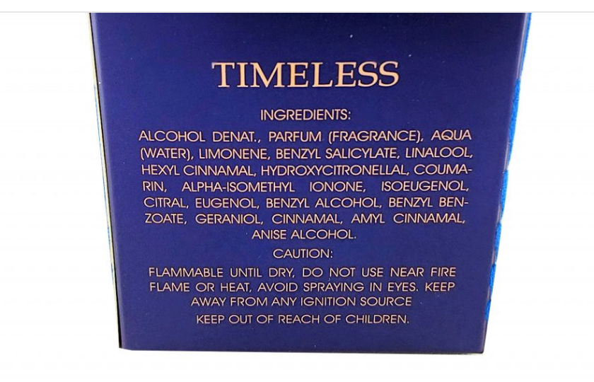 Vurv Timeless Pour Femme My Perfumes 100ml Eau De Parfum