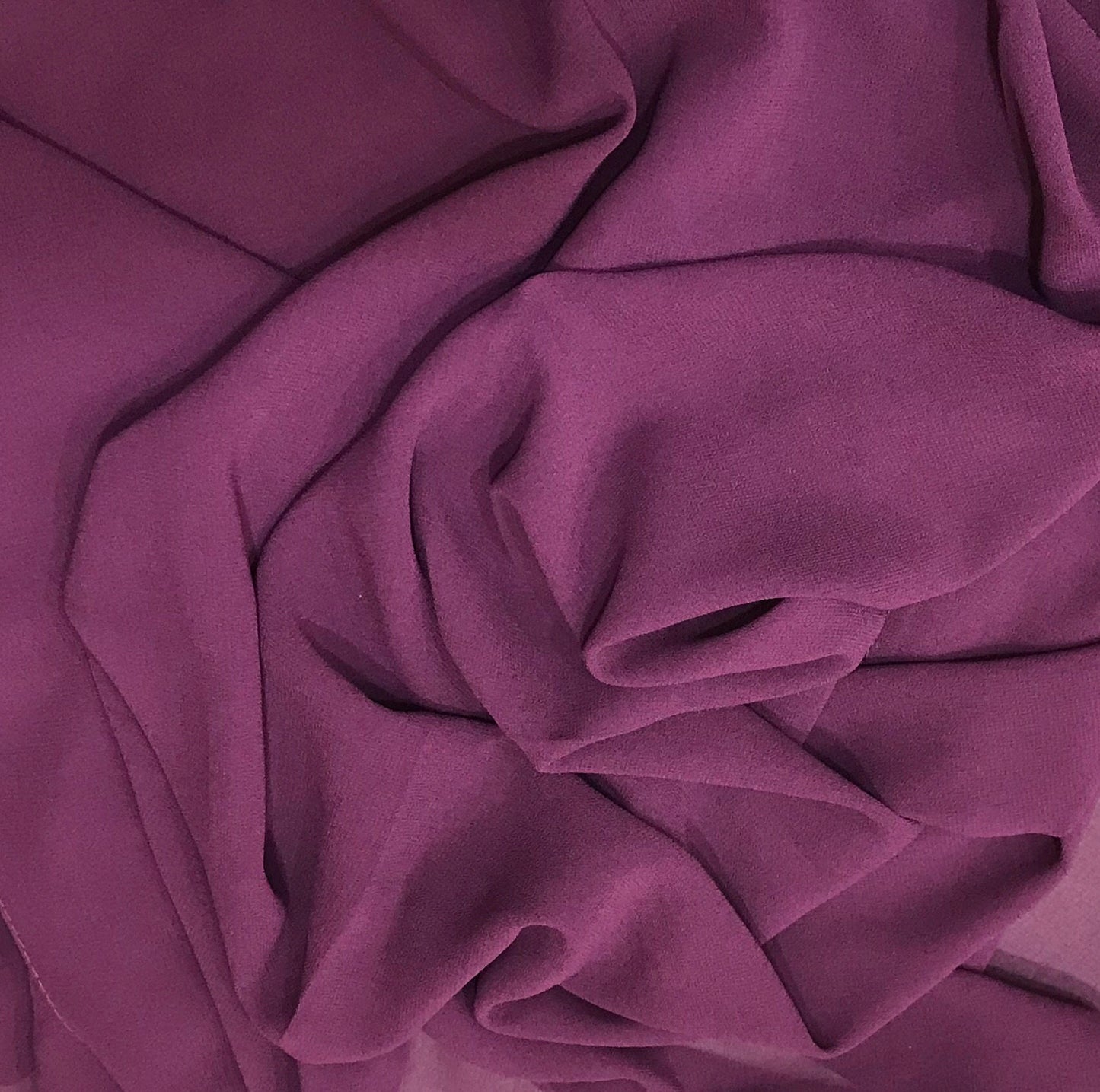 Boysenberry Basic Georgette Hijab