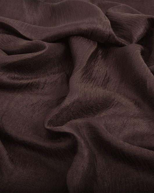 Brown Satin Silk Hijab