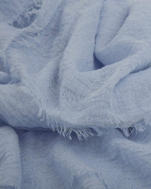 Baby Blue Crinkle Hijab