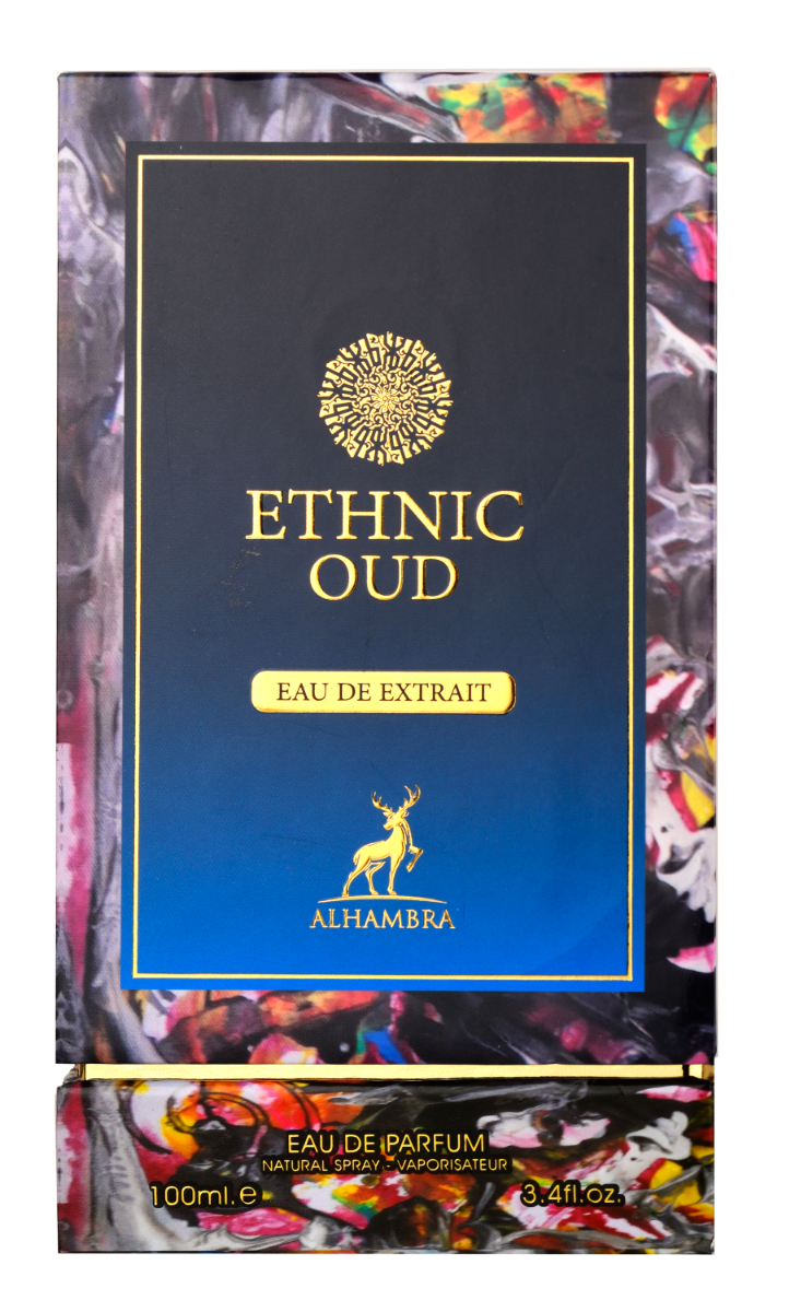 ETHNIC OUD BY MASON ALHAMBRA Unisex EAU DE PARFUM NATURAL SPRAY 100ML