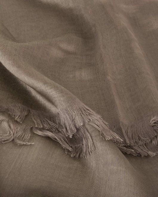Taupe Silk Hijab