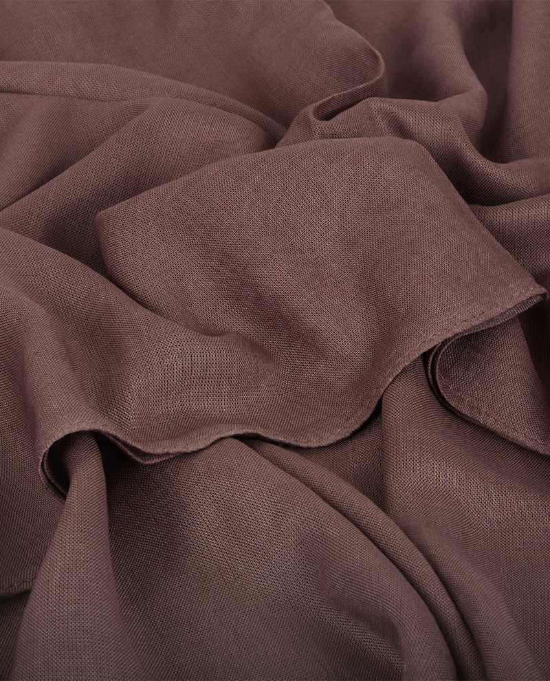 Expressive Plum Maxi Cotton Hijab