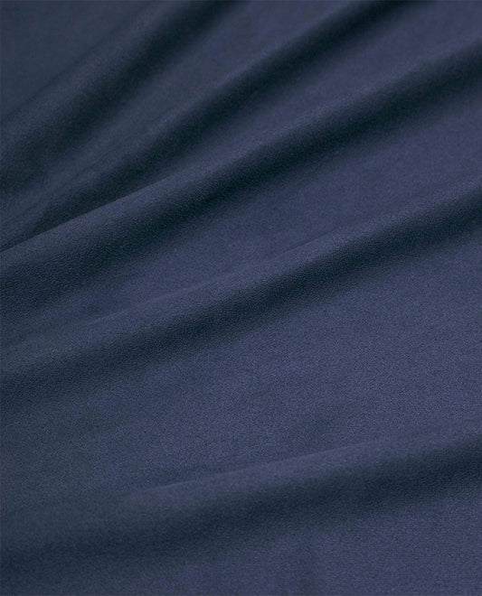 Navy Blue Suede Hijab