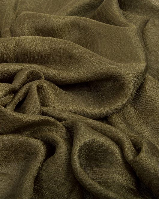 Olive Satin Silk Hijab