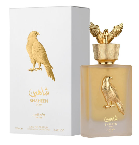 SHAHEEN GOLD BY LATTAFA Unisex PRIDE EAU DE PARFUM NATURAL SPRAY 100ML