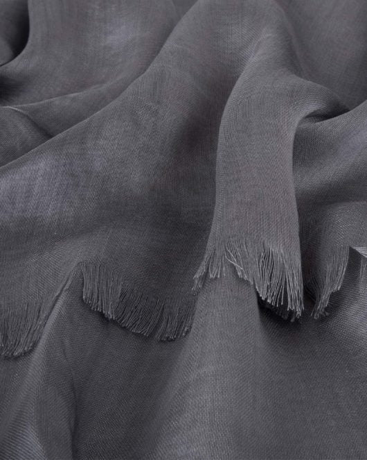 Slate Silk Hijab