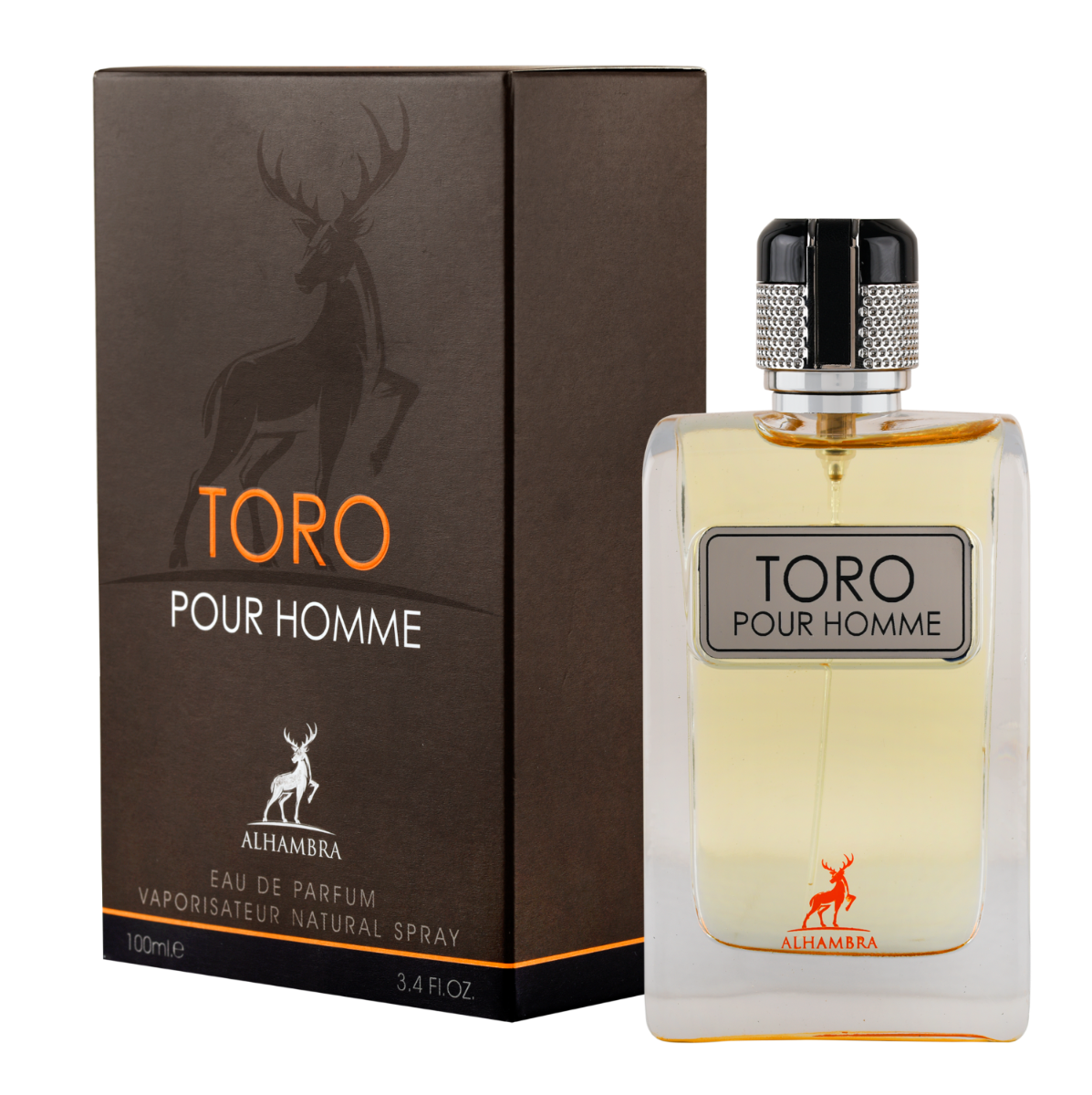 TORO POUR HOMME BY MASON ALHAMBRA EAU DE PARFUM NATURAL SPRAY 100ML
