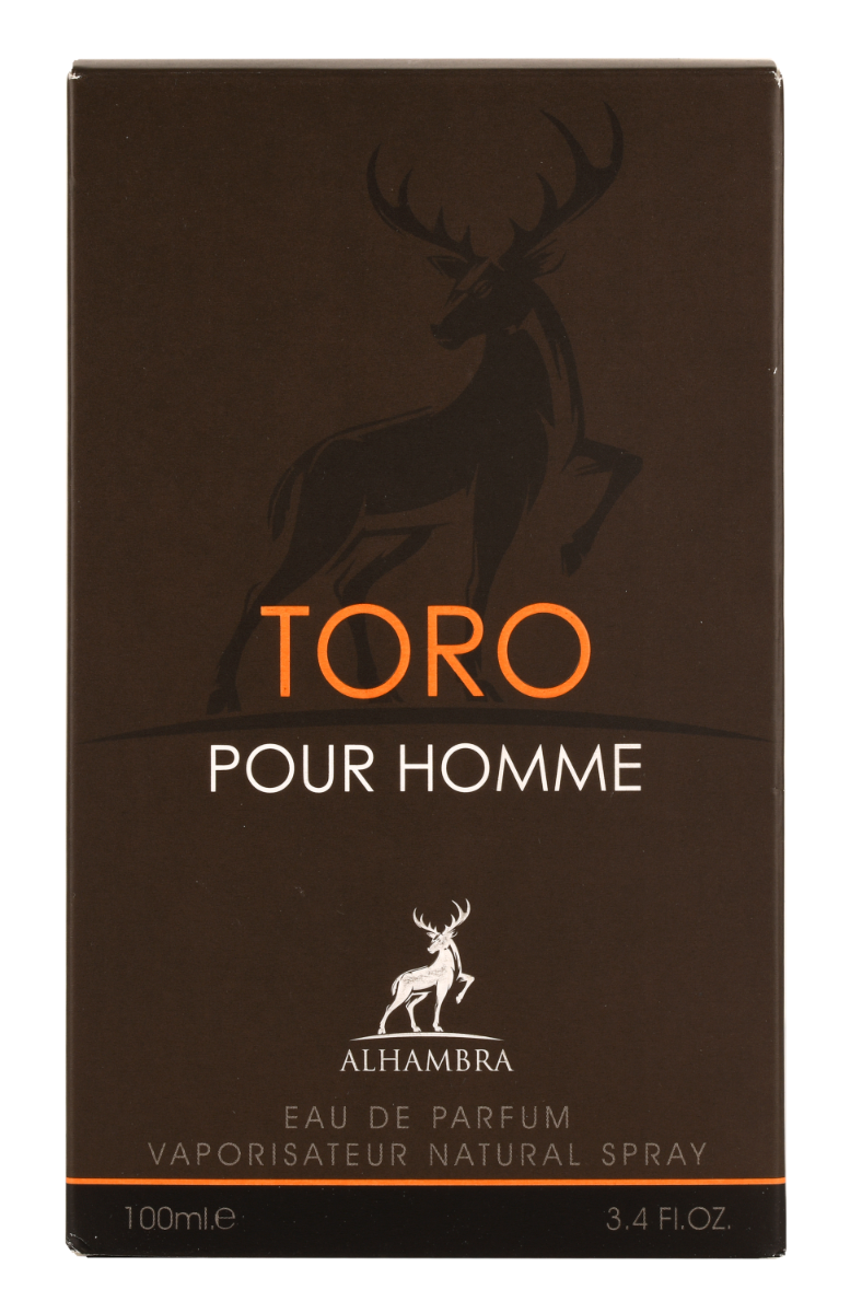 TORO POUR HOMME BY MASON ALHAMBRA EAU DE PARFUM NATURAL SPRAY 100ML