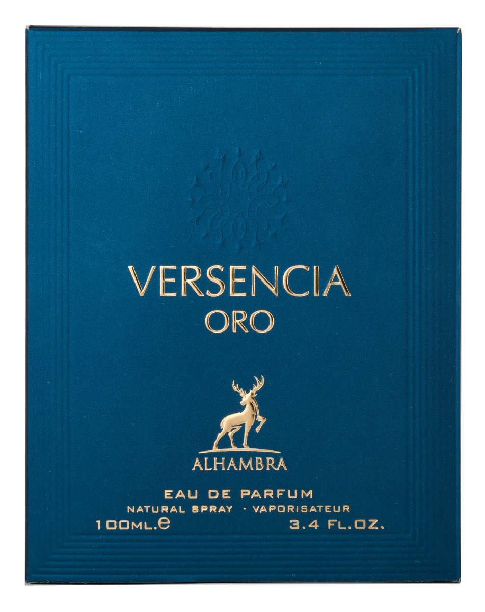 VERSENCIA ORO BY MASON ALHAMBRA Unisex EAU DE PARFUM NATRURAL SPRAY 100ML