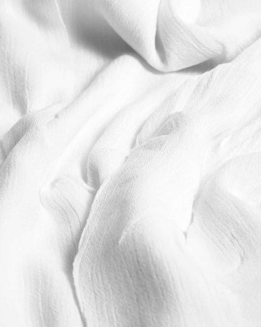 White 100% Maxi Rayon Hijab