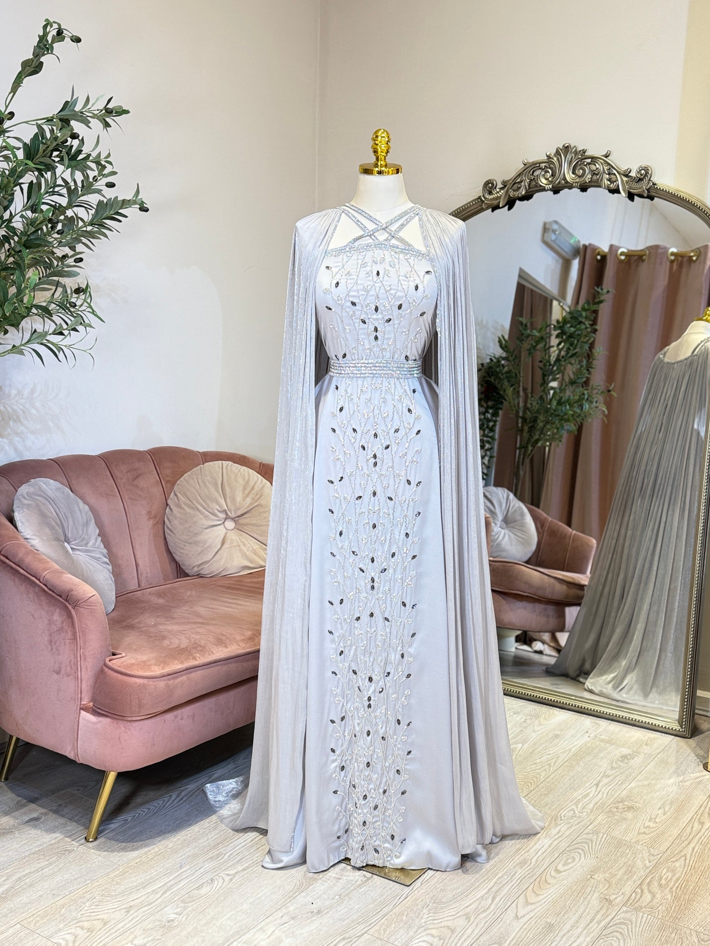 Latifa Luxury Handmade Caftan Gown