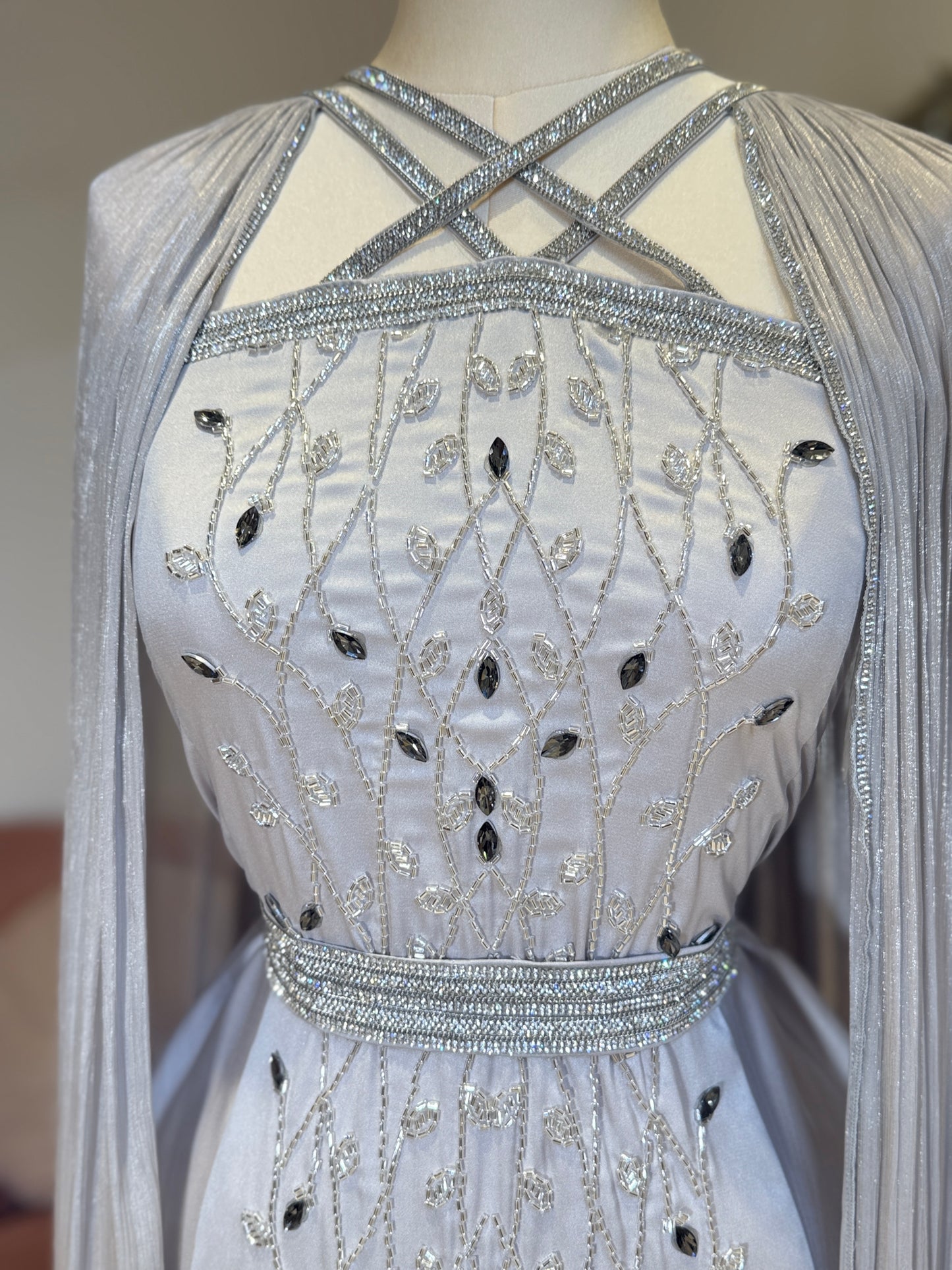 Latifa Luxury Handmade Caftan Gown