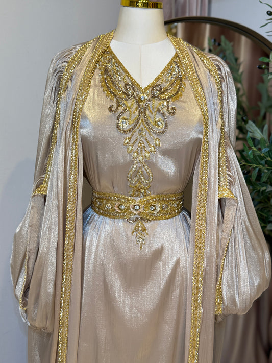 Mohraa Luxury 3 Piece Khaleeji Caftan