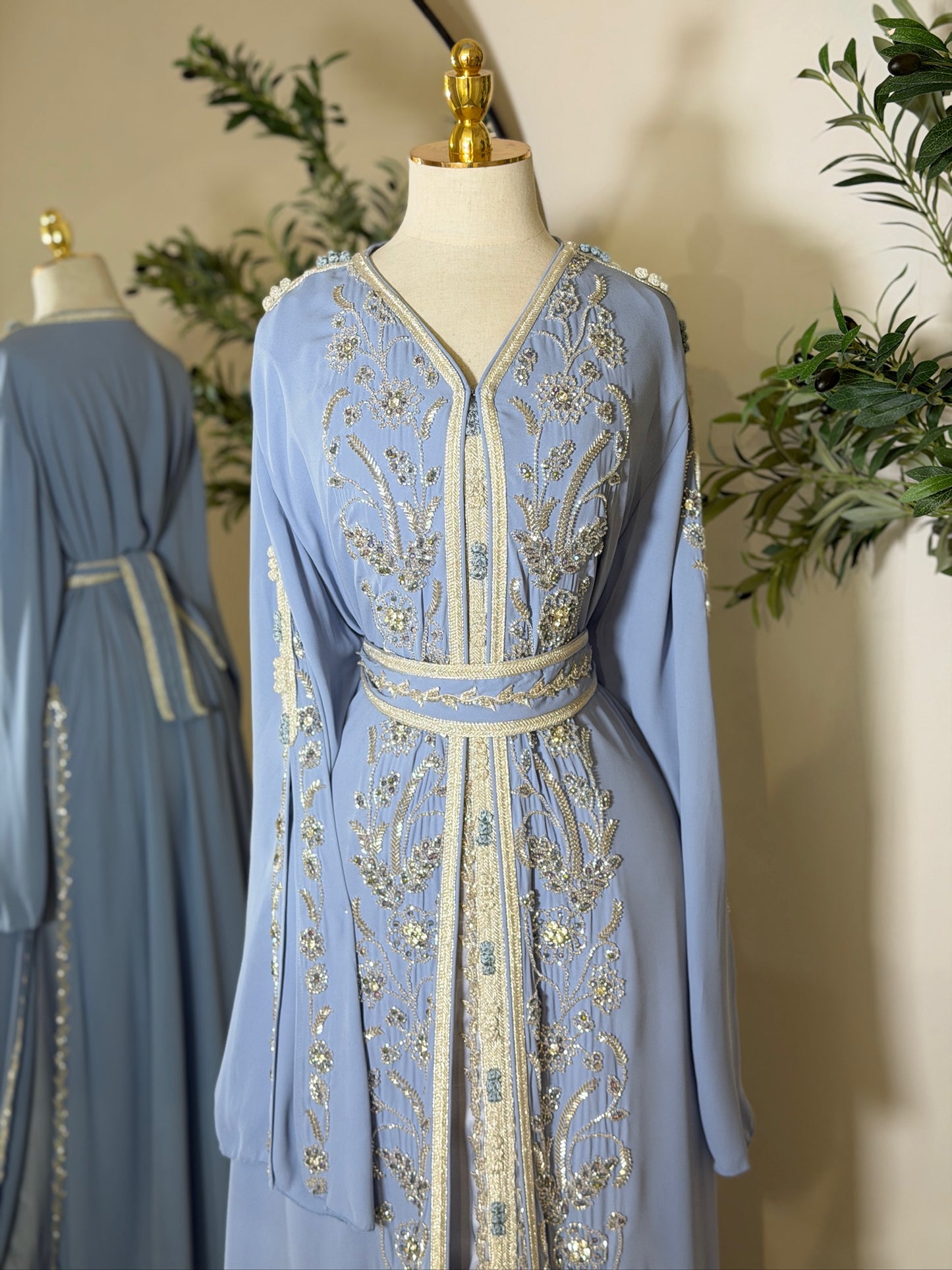 Amira 3 Piece Luxury Khaliji Caftan
