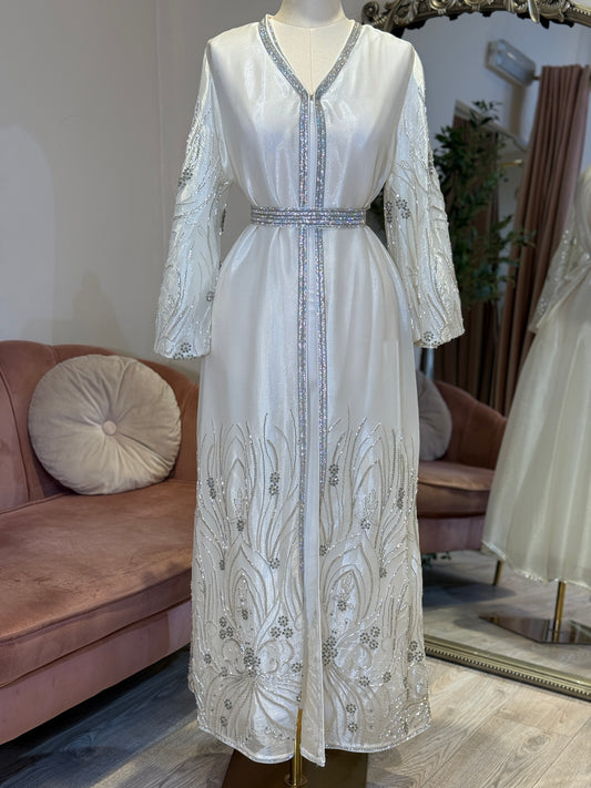 Nisreen Hand Embellished Luxury Caftan Gown