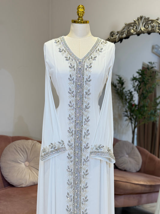 Haya Hand Embellished Luxury Caftan