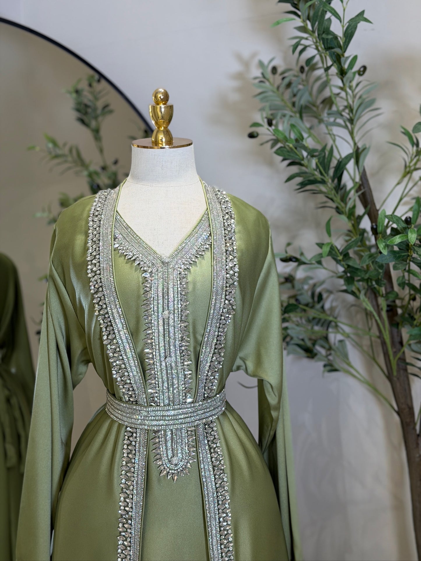 Reem Three Piece Luxury Khaliji Caftan