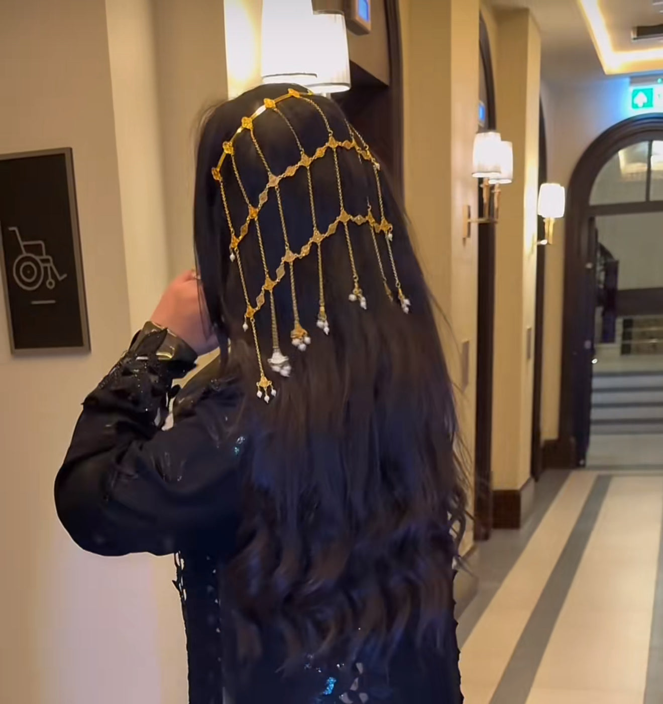 Pearl and Gold Headpiece (Limited Edition)