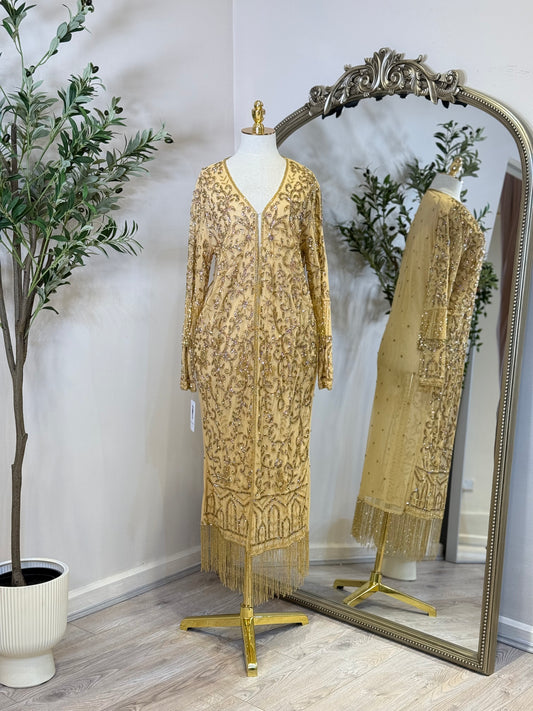 Midi Luxury Crystallised 1 Piece Abaya