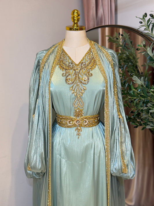 Mohraa Luxury 3 Piece Khaleeji Caftan