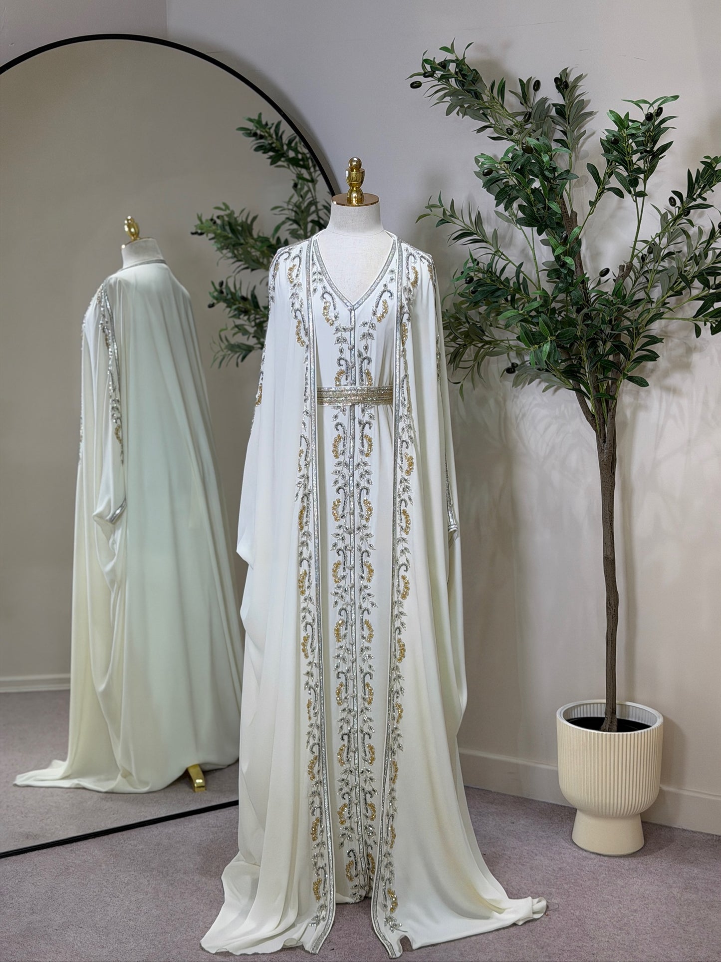 Marwa Luxury 3 Piece Khaliji Caftan
