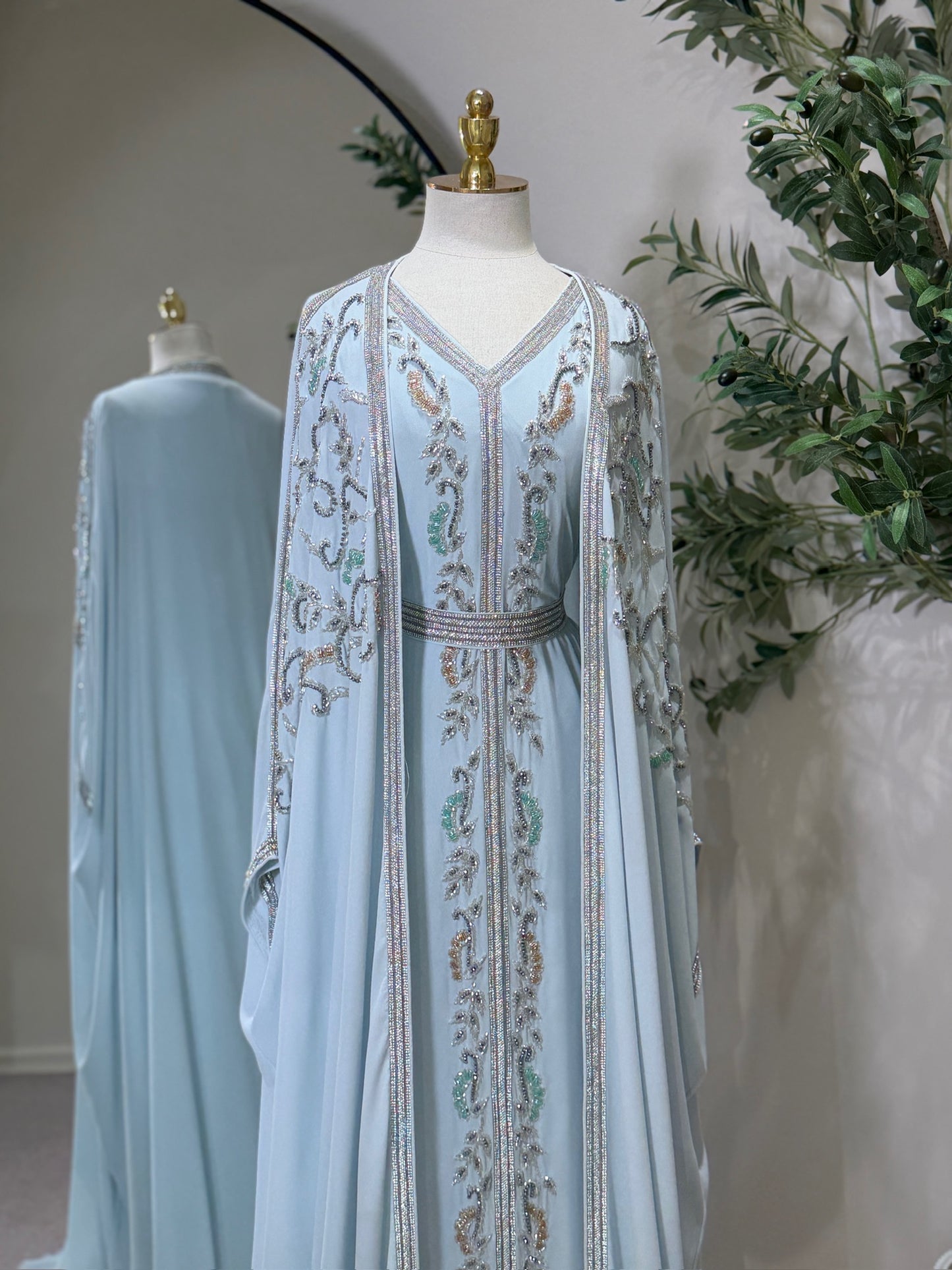 Nayla Luxury 3 Piece Khaliji Caftan