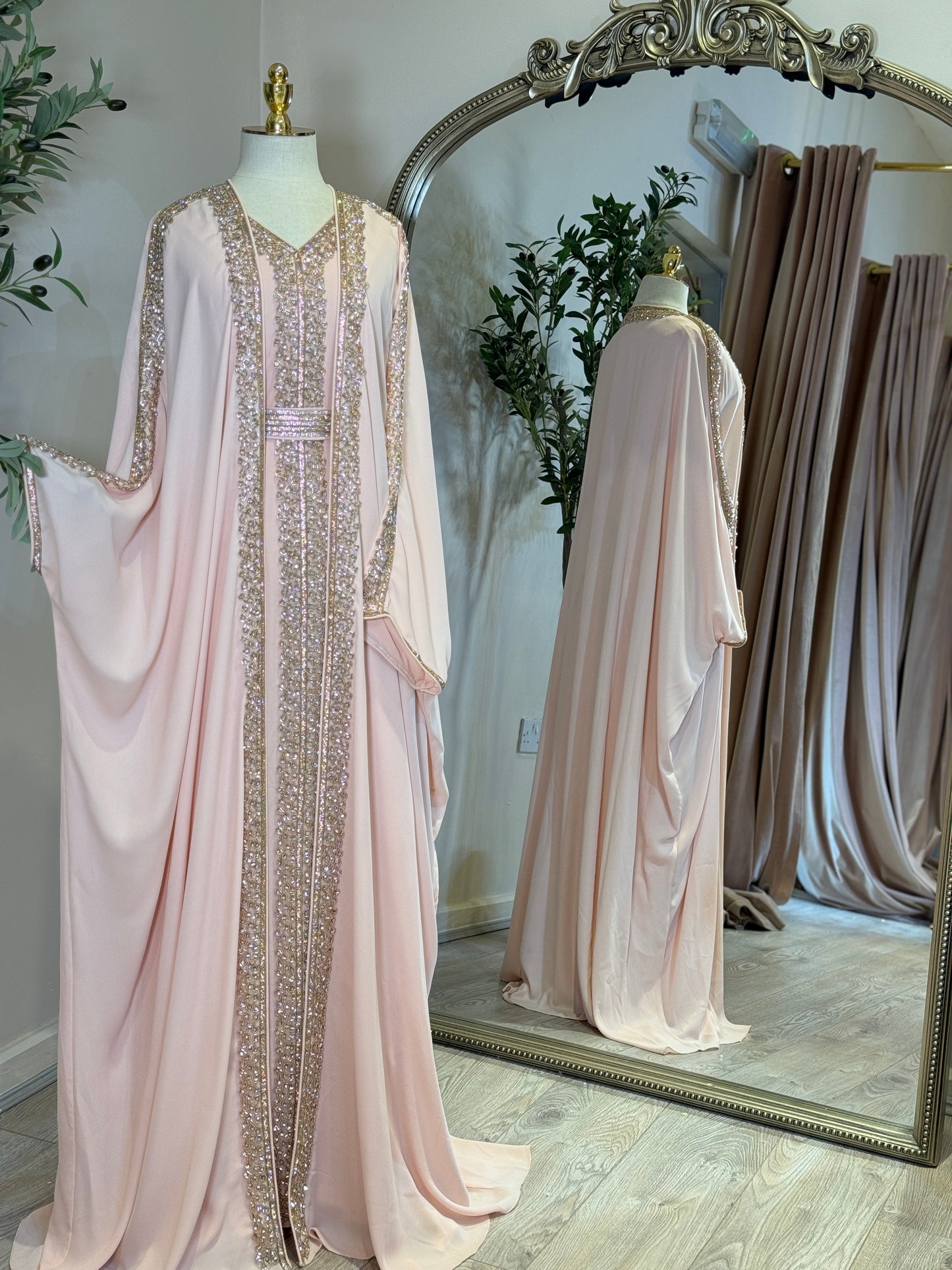 Hyam Hand Embellished Luxury Khaliji Caftan