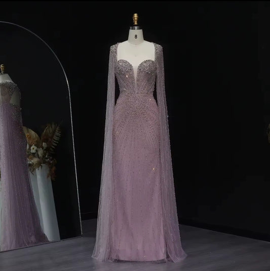 Almasa Hand Embellished Luxury Gown (Pre-Order)