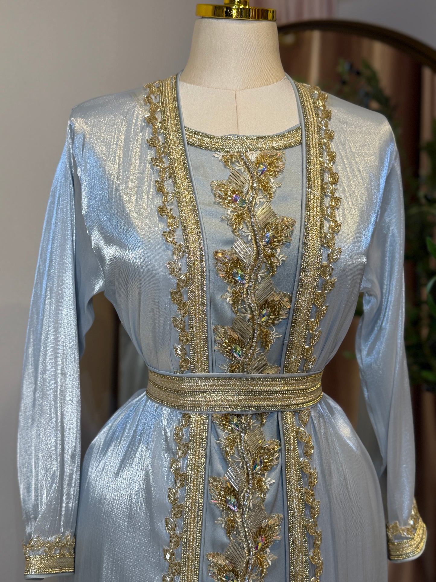 Salama Embellished Luxury Khaliji Caftan