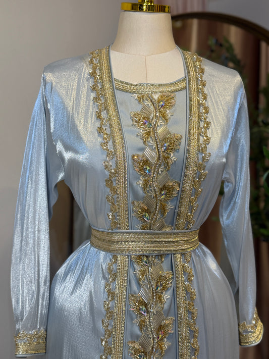 Salama Embellished Luxury Khaliji Caftan