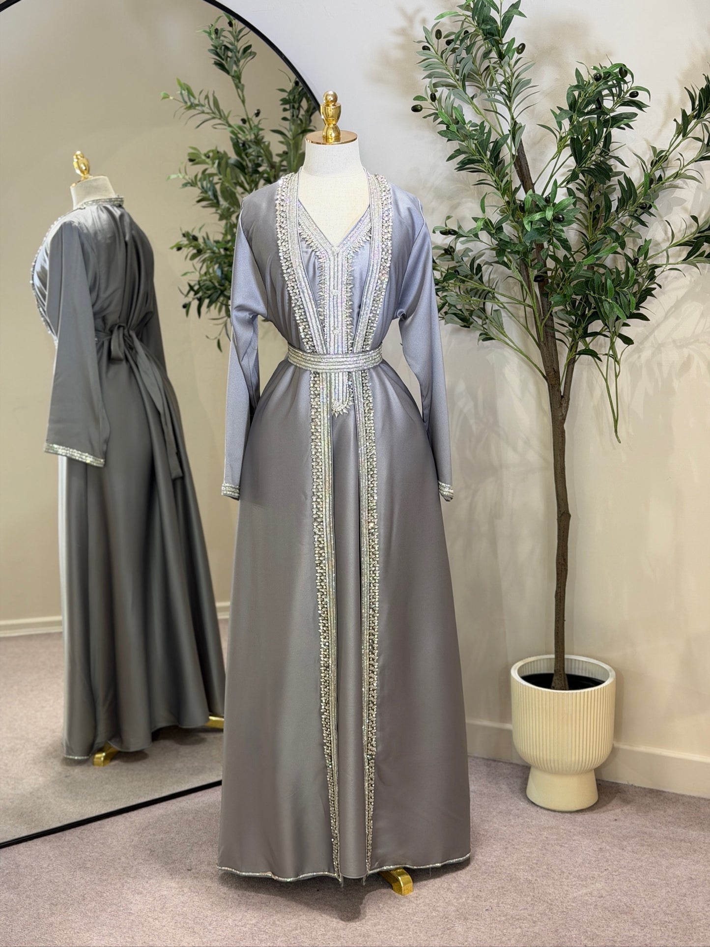 Reem 3 Piece Luxury Khaliji Caftan