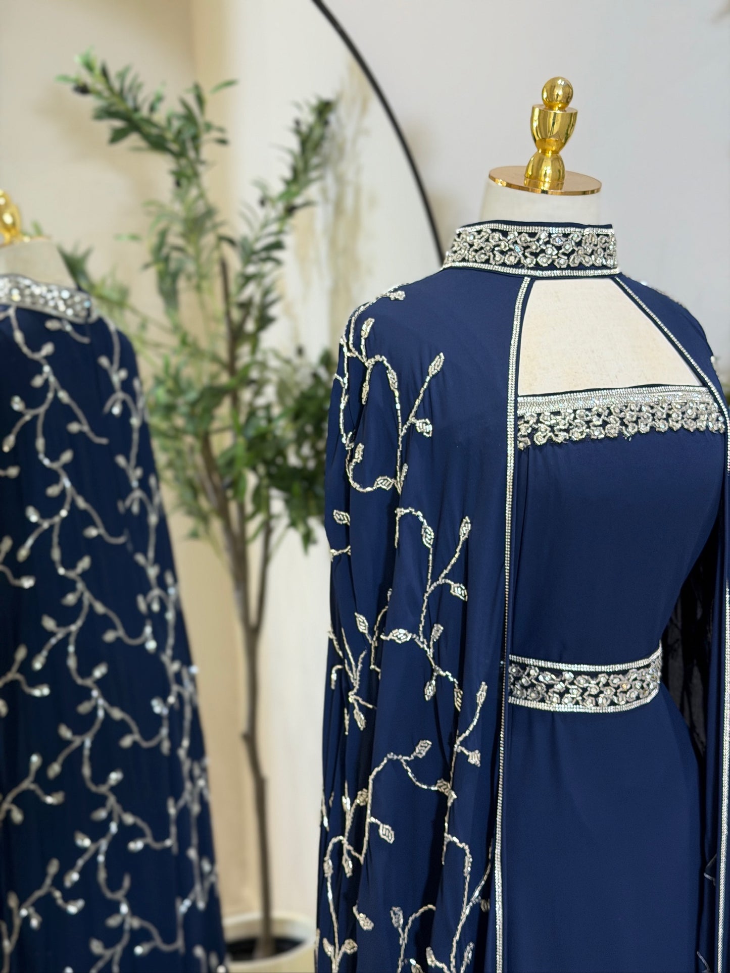 Mariam 3 Piece Luxury Khaliji Caftan
