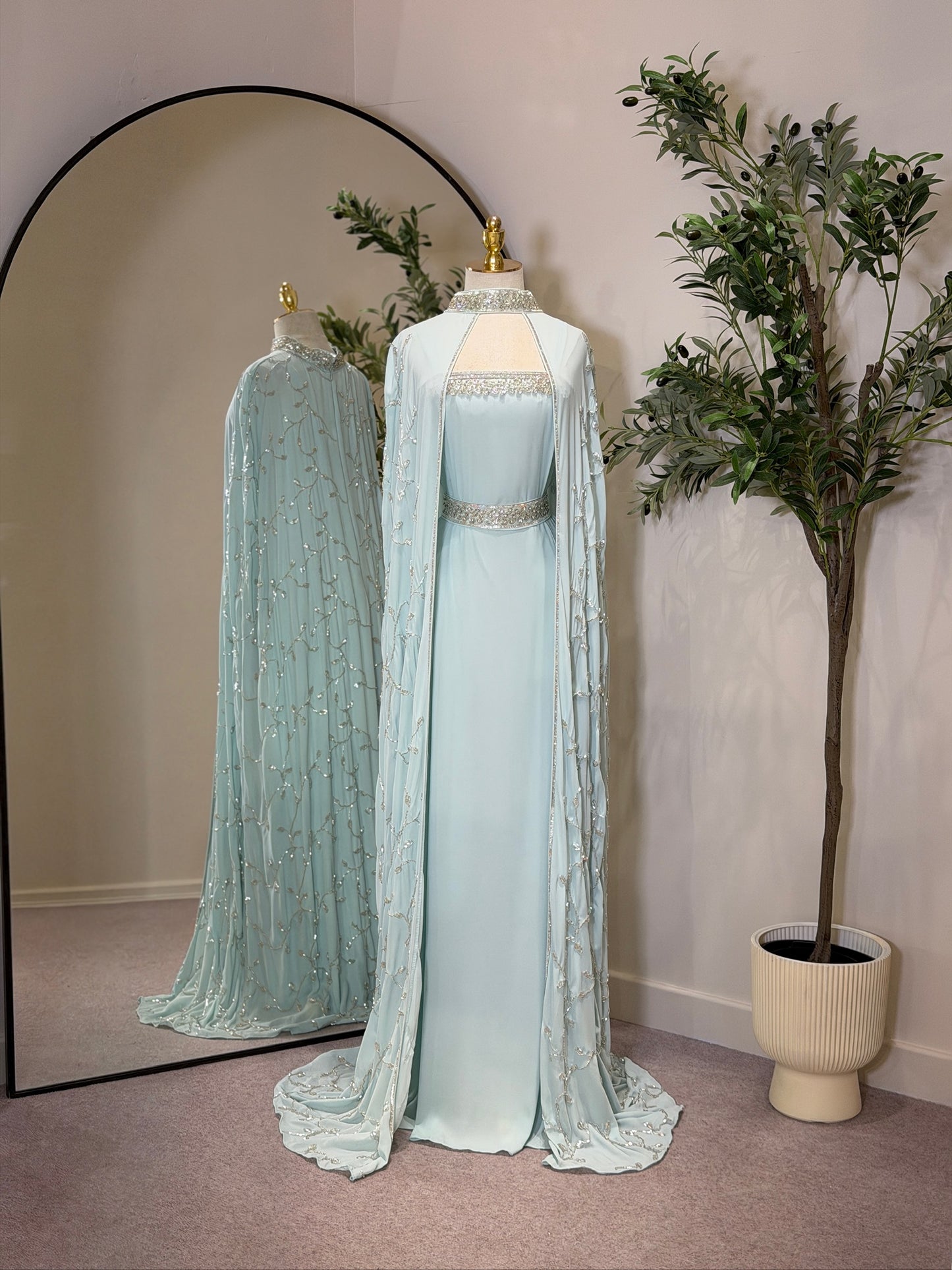 Mariam 3 Piece Luxury Khaliji Caftan