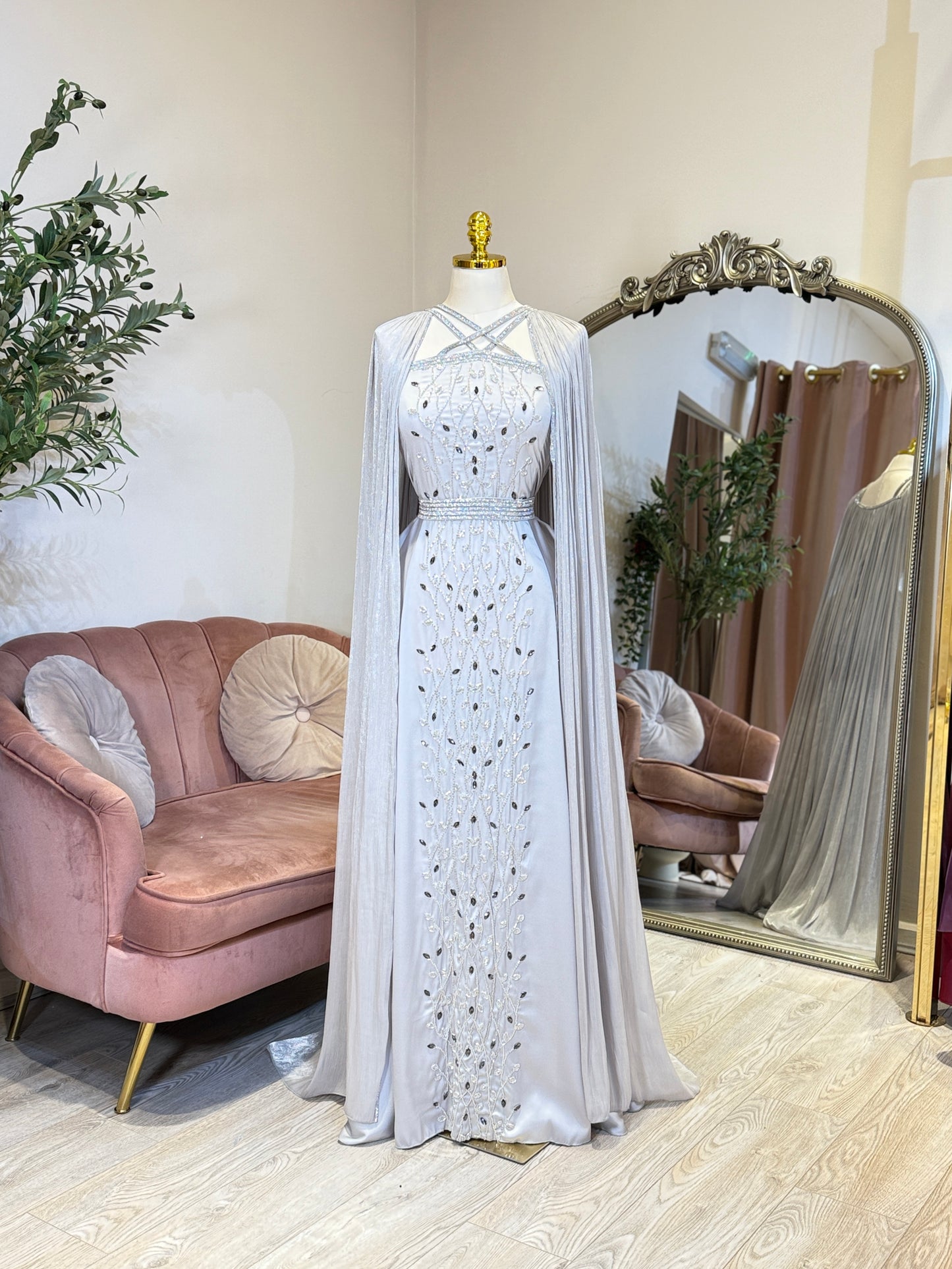 Latifa Luxury Handmade Caftan Gown
