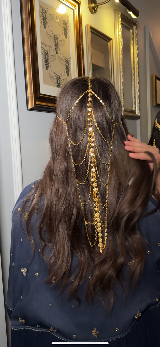 Moza Gold Headpiece