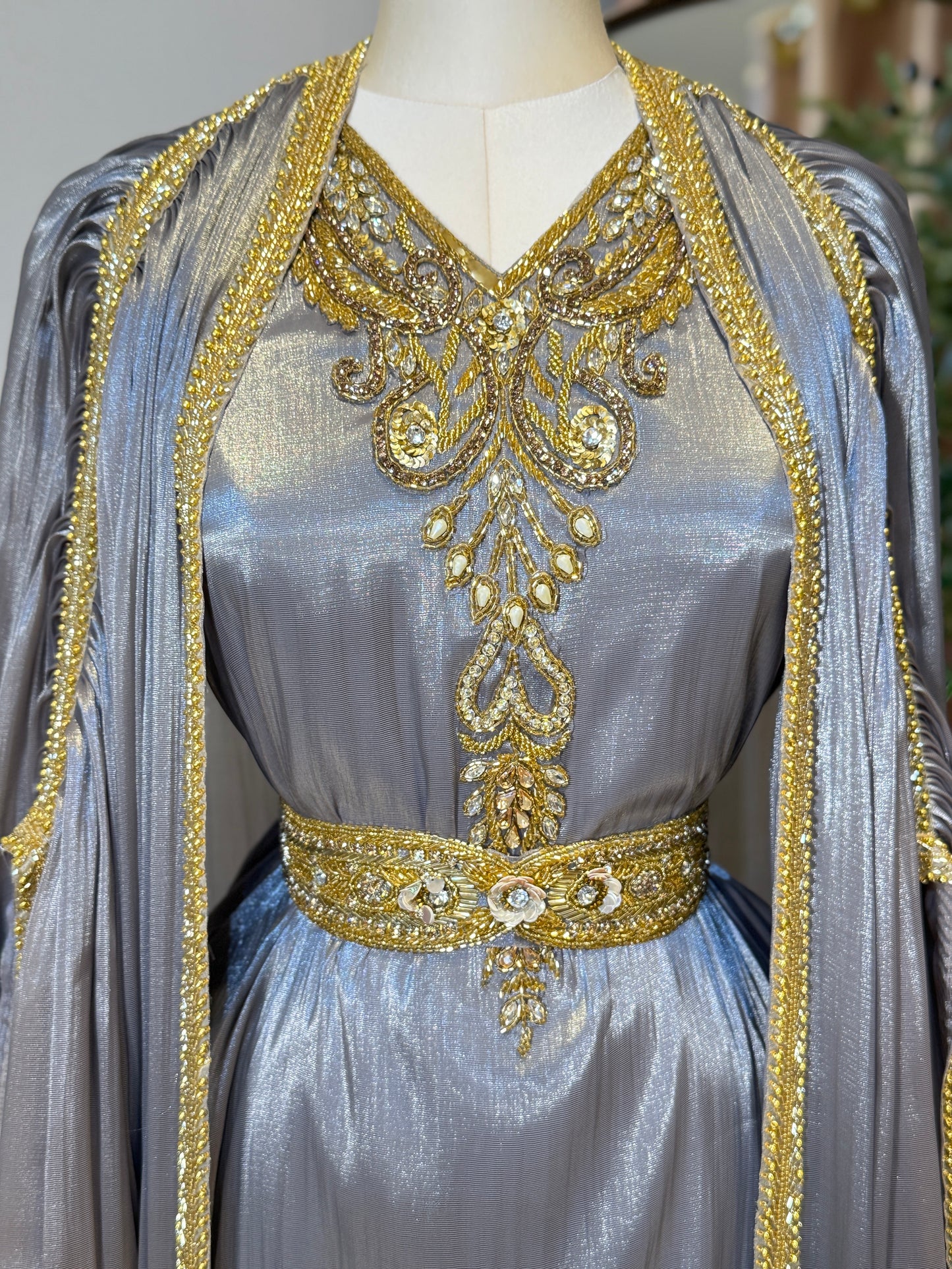 Mohraa Luxury 3 Piece Khaleeji Caftan