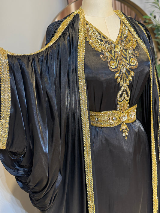Mohraa Luxury 3 Piece Khaleeji Caftan