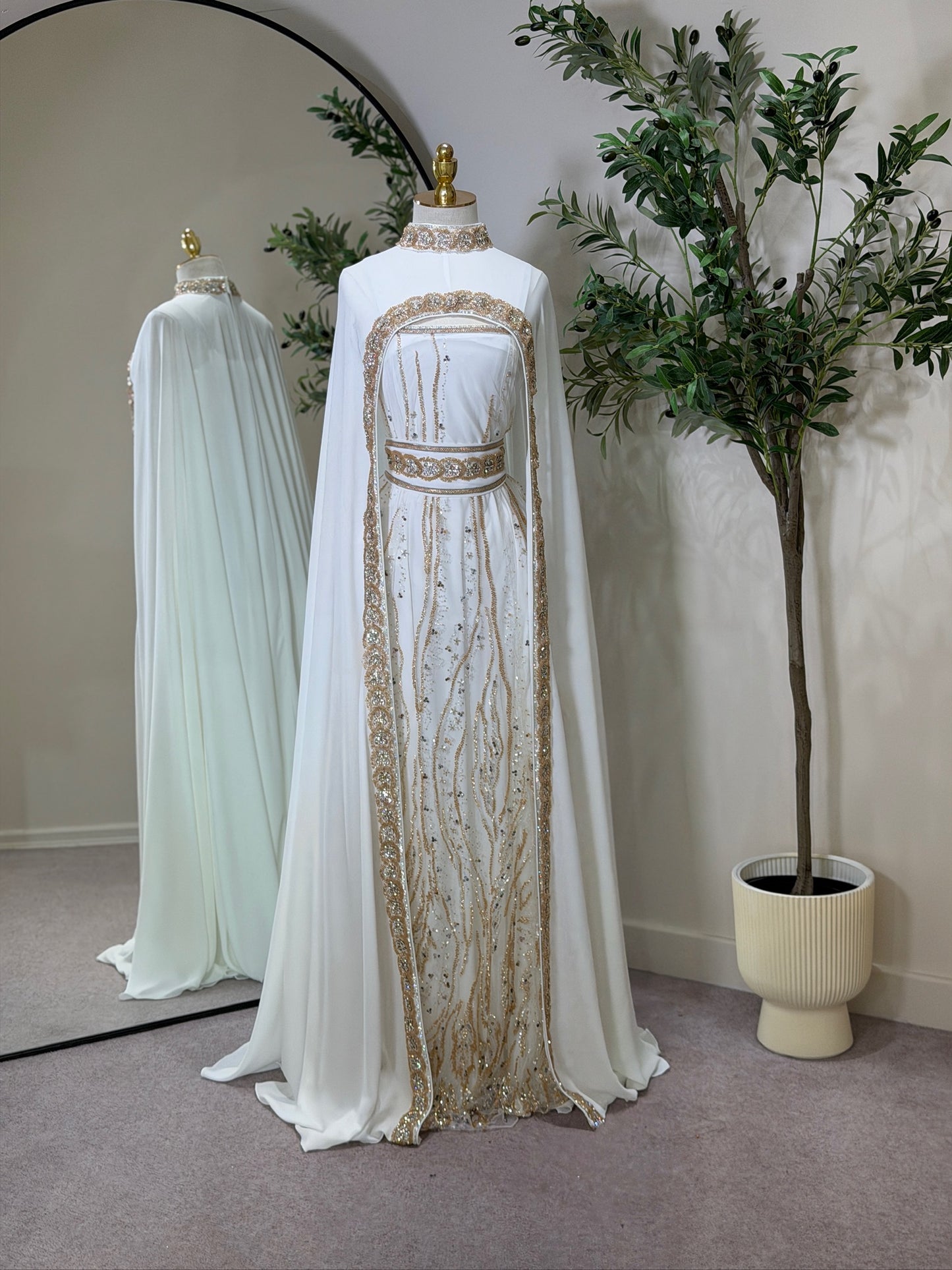 Arwa Luxury 3 Piece Khaliji Caftan
