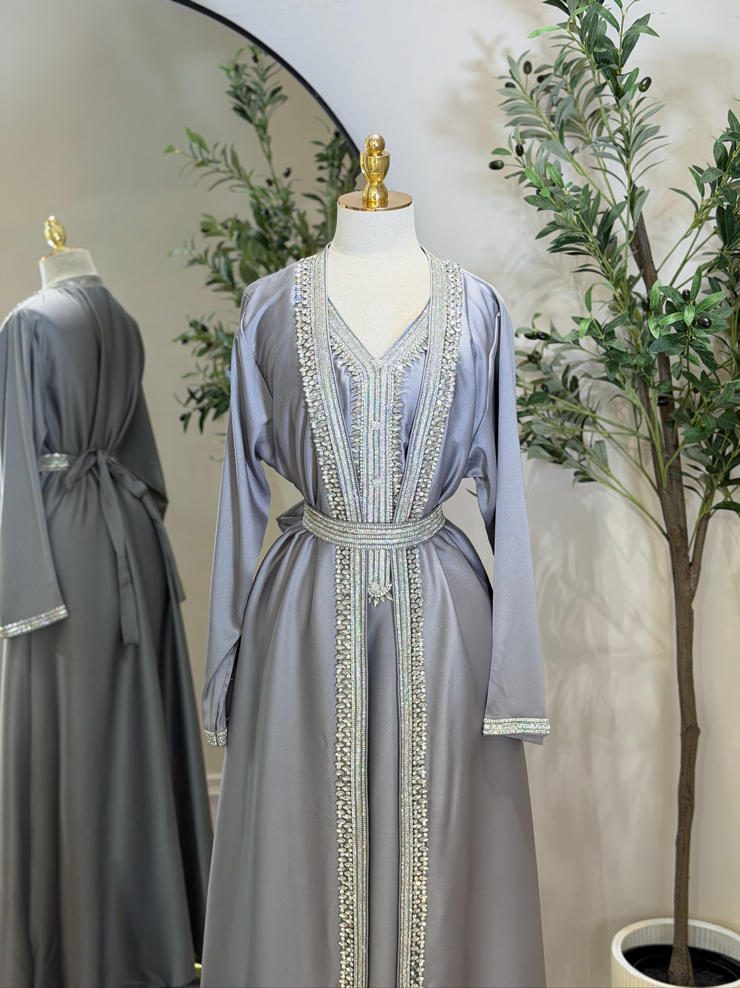 Reem 3 Piece Luxury Khaliji Caftan
