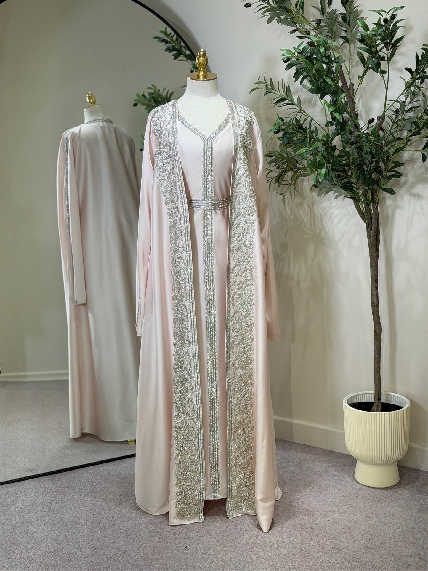 Arya 3 Piece Luxury Khaliji Caftan