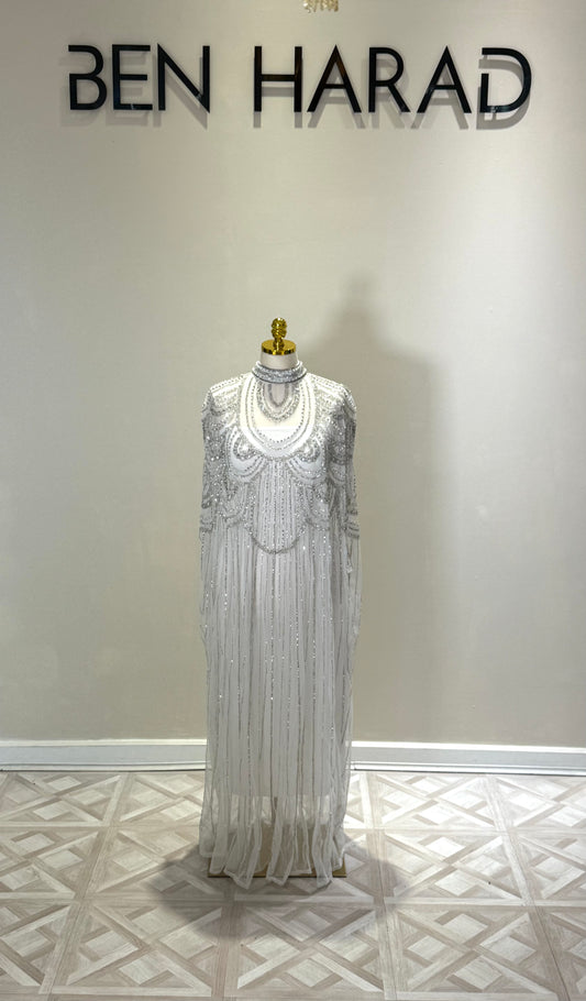Riya 2 Piece Fully Embellished Gown/Caftan